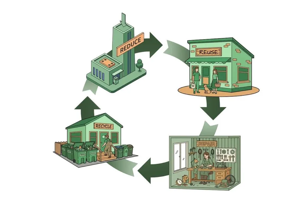 découvrez les principes de l'économie circulaire, un modèle durable visant à réduire les déchets et optimiser l'utilisation des ressources pour un avenir respectueux de l'environnement.